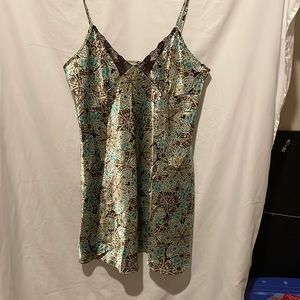 Adonna Slip Dress with Intricate Paisley design